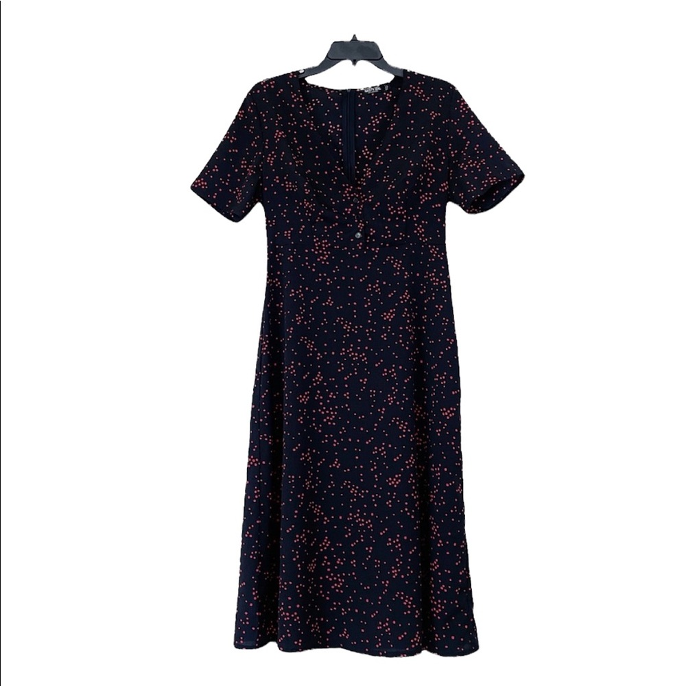 Nasty Gal “In A Rough Spot” MIDI A-Line Dress Size 8 - Picture 4 of 10